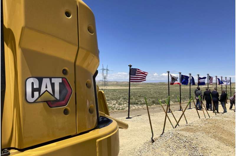 Build begins on Wyoming-to-California power line amid growing wind power concern