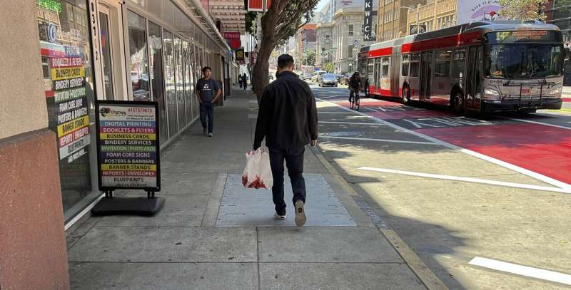 Andy Fang, DoorDash’s co-founder and chief technology officer, picks up and delivers food orders to customers in downtown San Francisco on Saturday, June 15, 2023. Fang is one of a growing number of executives who work shifts on the front lines of the companies they run. All DoorDash salaried employees are required to make deliveries or work directly with customers or merchants several times a year. Credit: AP Photo/Terry Chea Your DoorDash driver? He's the company's co-founder