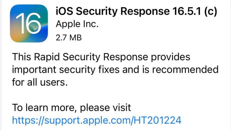iOS 16.5.1 (c)—Update Now Warning Issued To All iPhone Users