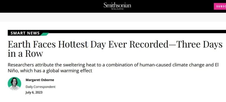 How Do We Talk About The Weather? Heat Waves?
