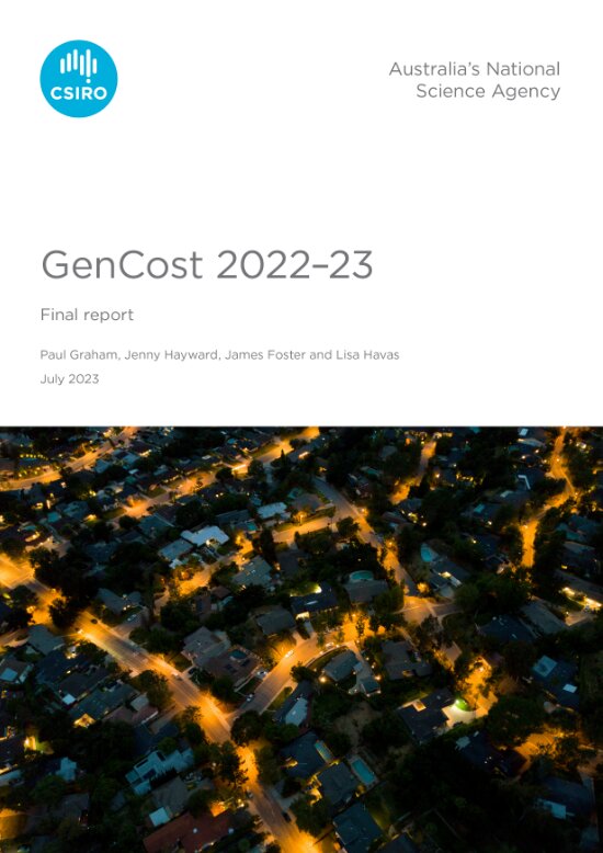 Wind and solar remain the lowest cost, new build, electricity generation sources despite inflationary pressures