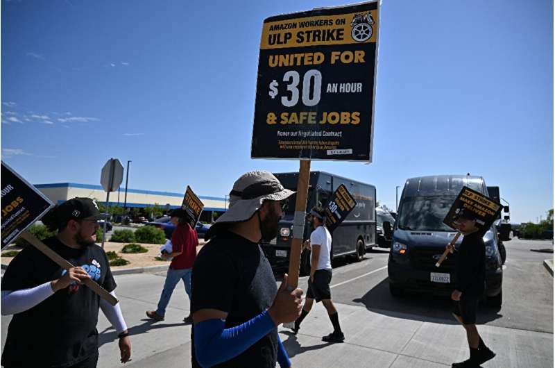 Drivers for contracted companies drive Amazon-branded vans under work conditions largely set by Amazon, but aren't considered em
