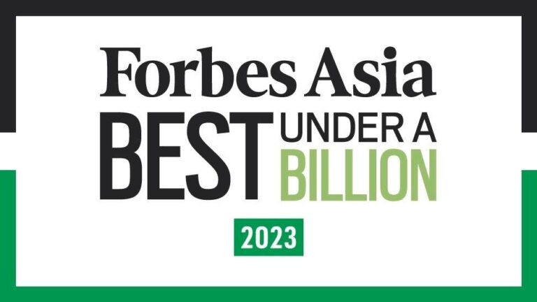 Forbes Asia’s Best Under A Billion 2023