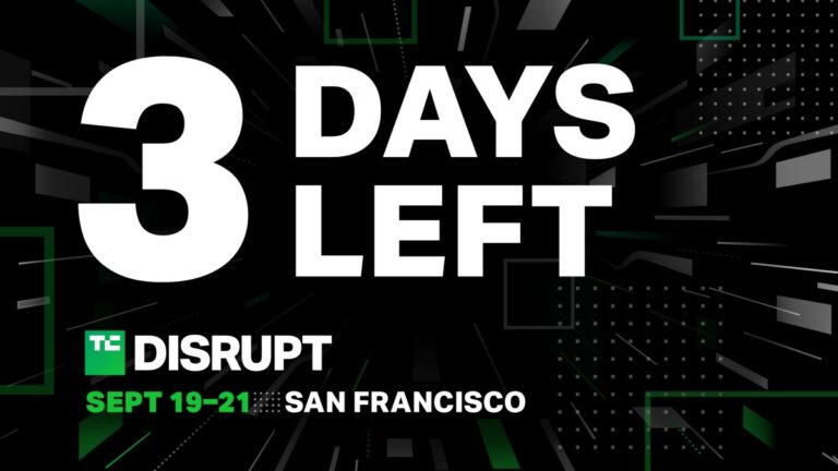 72 hours to save on passes to TechCrunch Disrupt 2023
