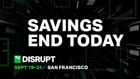 The sale on passes to TechCrunch Disrupt 2023 ends today