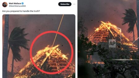 Viral Photo Of ‘Laser’ Starting Fires In Hawaii Is Completely Fake