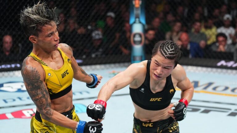 UFC 292 Results: Zhang Weili Dominates Amanda Lemos
