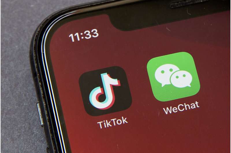 Australian Senate committee recommends government ban on TikTok be extended to WeChat
