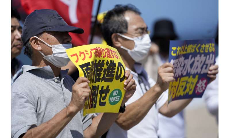 Japan's Fukushima nuclear plant begins releasing treated radioactive wastewater into the sea
