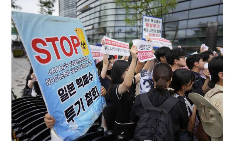 Japan's Fukushima nuclear plant begins releasing treated radioactive wastewater into the sea