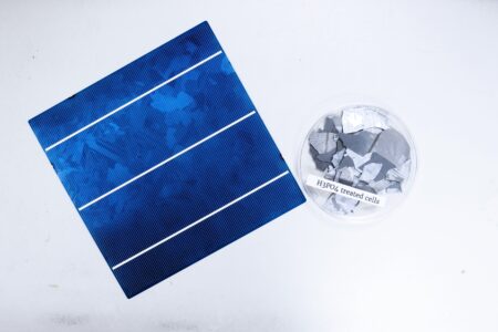 Scientists develop method to recover high-purity silicon from solar panels for upcycling into lithium-ion batteries