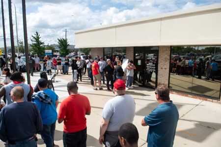 US auto workers, companies face off on day two of strike