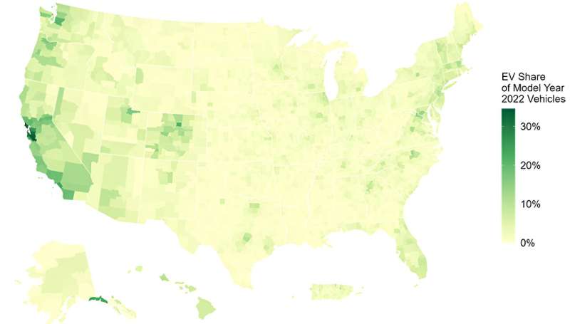 New modeling techniques deliver county-level charging data to inform future power system upgrades