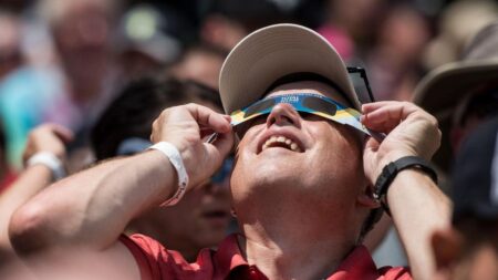 How To Use Solar Eclipse Glasses On Saturday—And Why To Wear A Baseball Cap