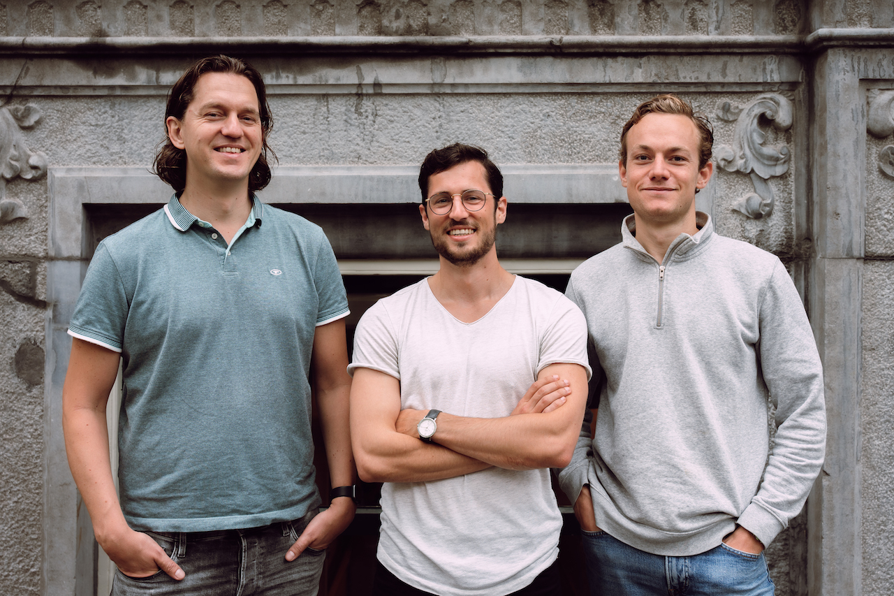 Tidalflow's Coen Stevens (CTO), Sebastian Jorna (CEO) and Henry Wynaendts (CPO)