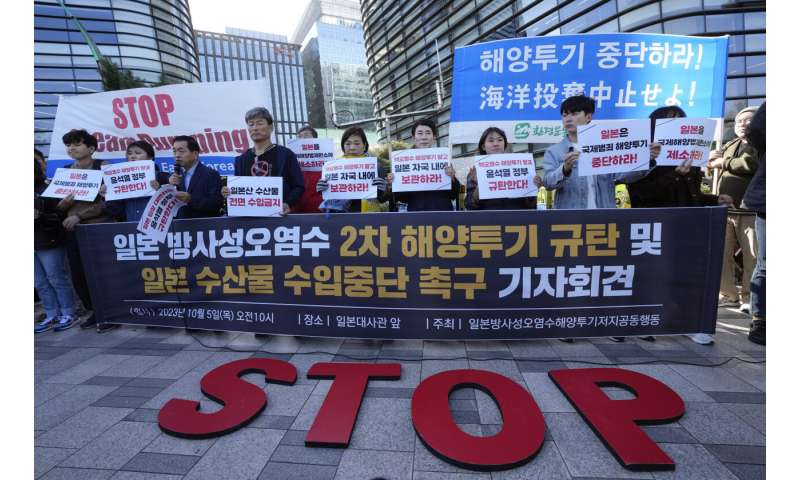 Fukushima nuclear plant starts 2nd release of treated radioactive wastewater into the sea