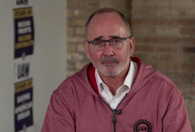UAW President Shawn Fain Takes Victory Lap, Talks Biden Endorsement