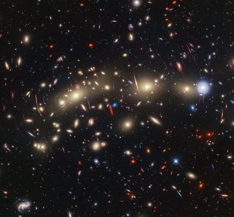 Webb And Hubble Team Up For A Jaw-Dropping View Of ‘Christmas Tree’ Galaxies