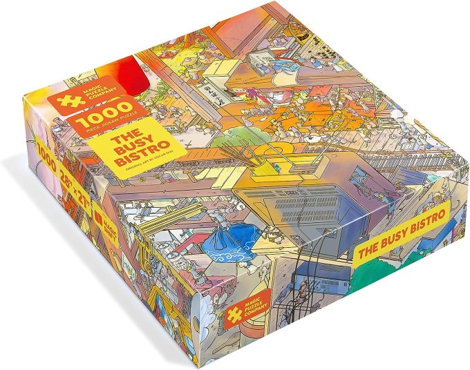 Busy Bistro, a 1,000 piece jigsaw puzzle