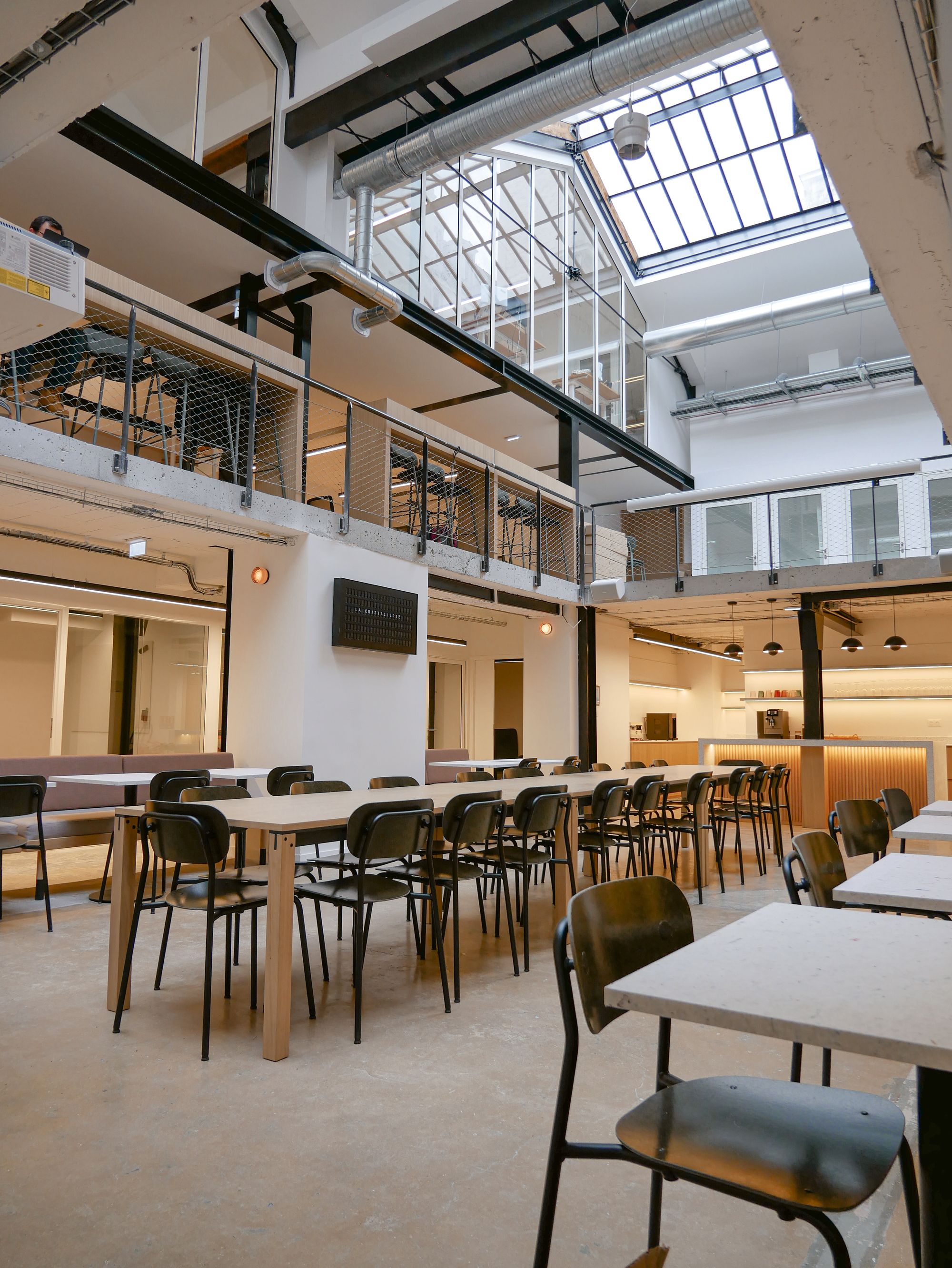 Hexa's new office La Cristallerie