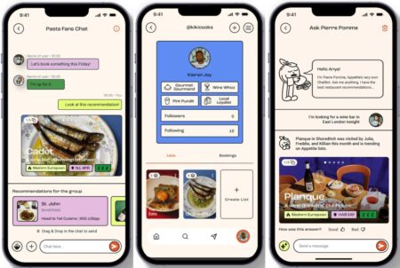 Appetite wants to help you and your friends discover, plan and book a meal out