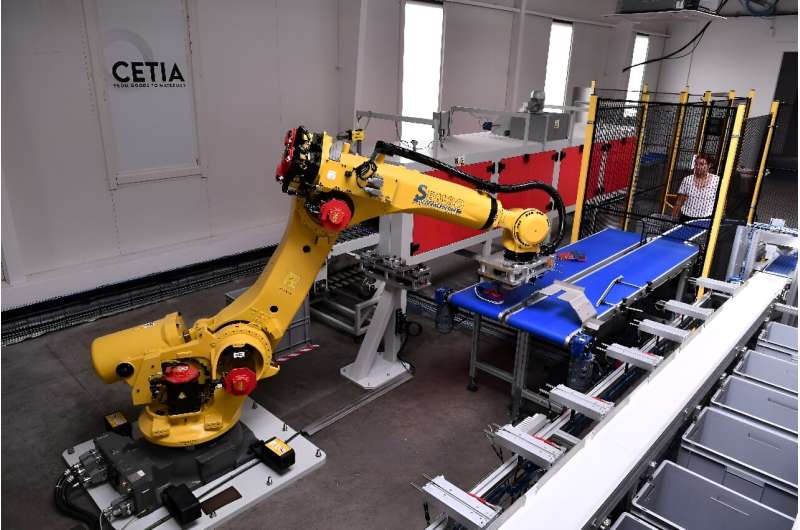 CETIA's focus is on preparing textiles for reuse by identifying and separating fabrics