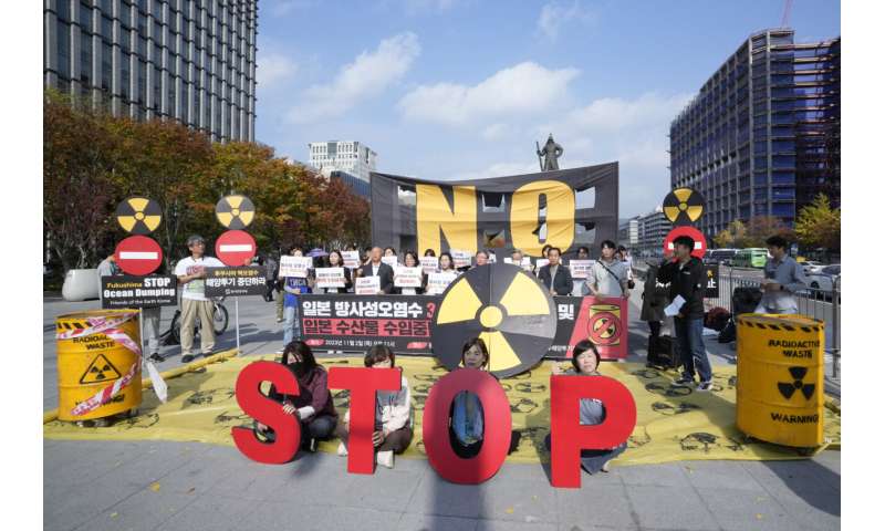 Fukushima Daiichi nuclear plant starts 3rd release of treated radioactive wastewater into the sea