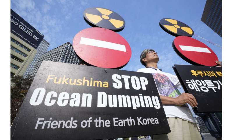 Fukushima Daiichi nuclear plant starts 3rd release of treated radioactive wastewater into the sea
