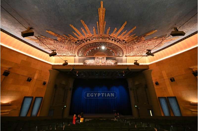Hollywood's Egyptian Theatre hosted tinseltown's first-ever red carpet premiere in 1922