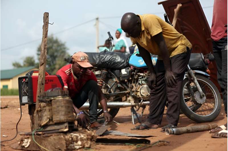Sabon Gida now has more light at times than Lagos, Nigeria's economic capital. Sabon Gida now has more light at times than Lagos, Nigeria's economic capital