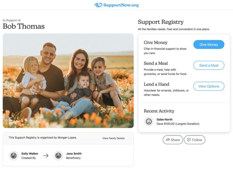How This Couple Is Helping Friends And Families In Tough Times