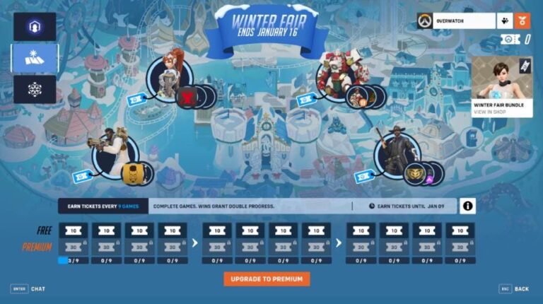 Overwatch 2’s Winter Wonderland Event Starts On December 19, Here’s What You Need To Know About The New Event Pass