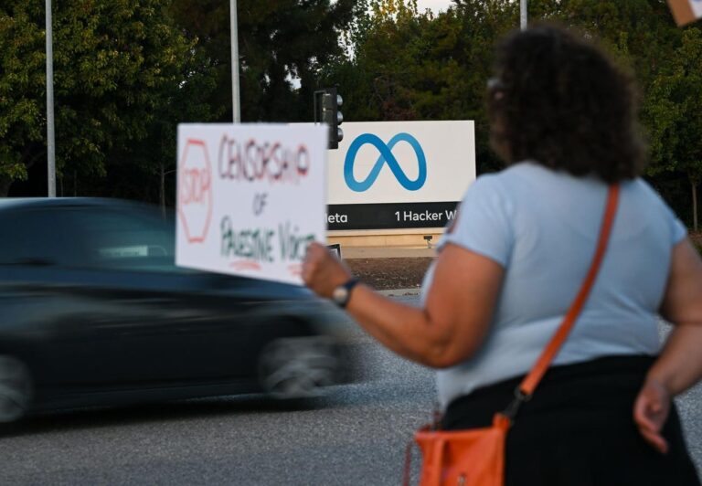 Meta ‘Suppressing Peaceful Expression’ On Palestinian Conflict
