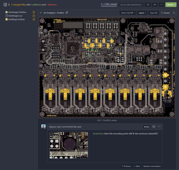 AllSpice, git platform for enterprise developers