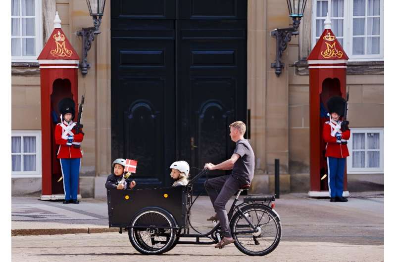 Cargo bikes are popular in places such as Denmark and the Netherlands
