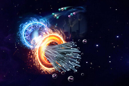 Catalytic combo converts CO₂ to solid carbon nanofibers while offsetting emissions