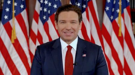 Ron DeSantis Ends Campaign With Fake Quote From Winston Churchill