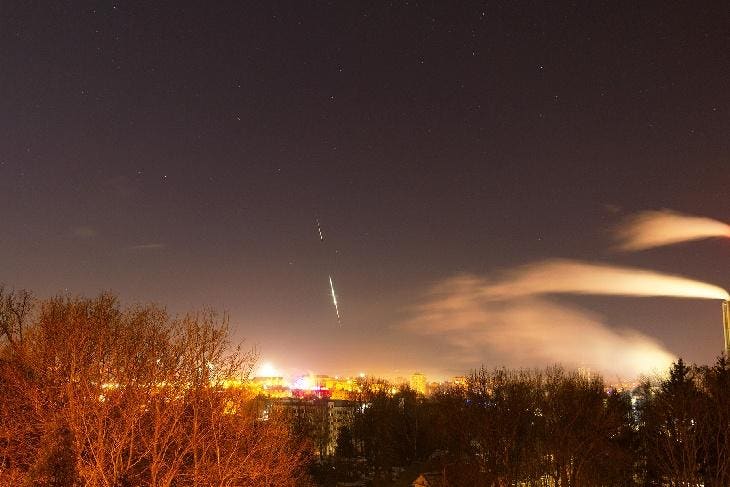 Asteroid Spotted Just Hours Before Burning A Streak Across The Sky