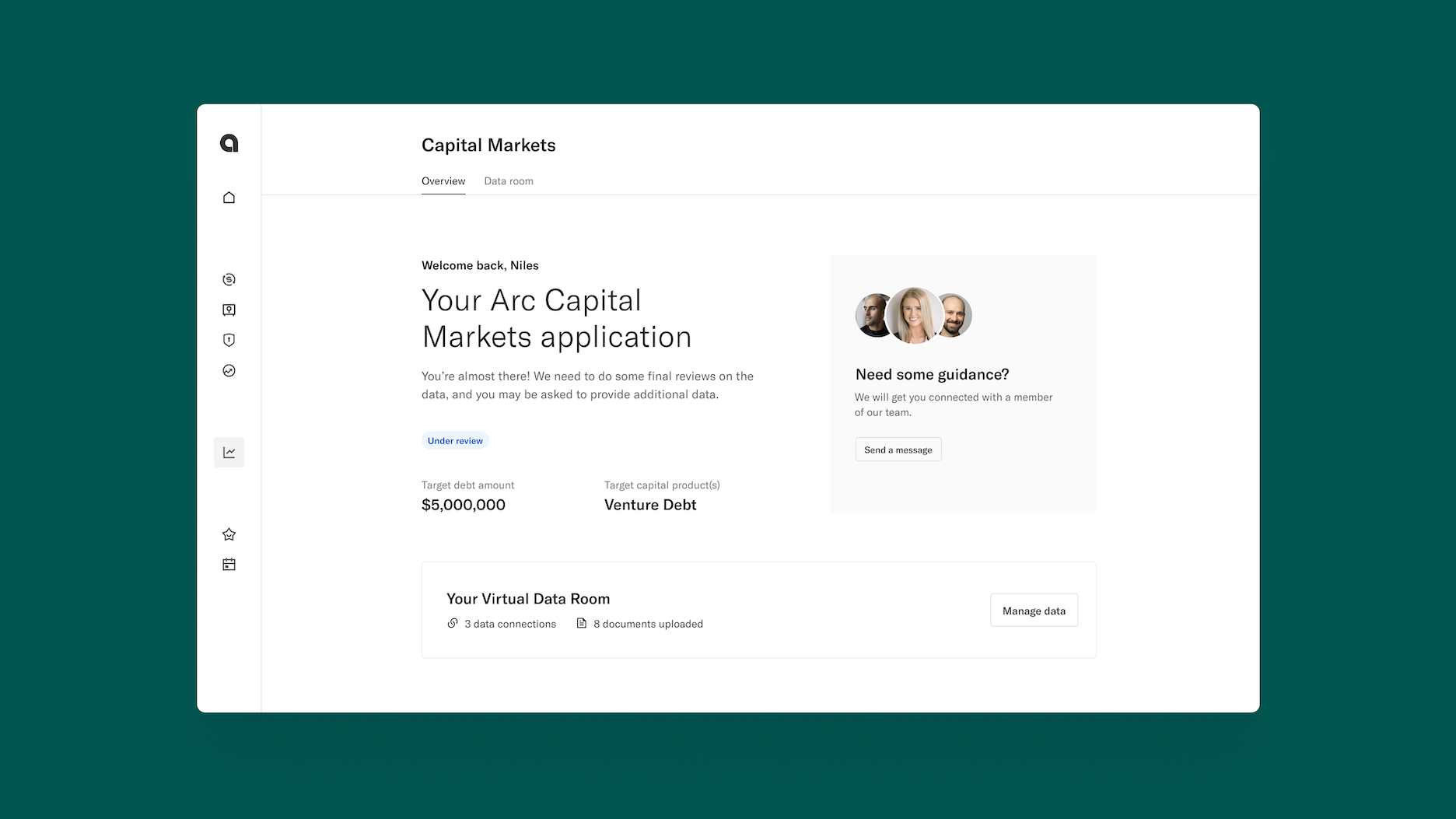 Arc Capital Markets, venture debt marketplace