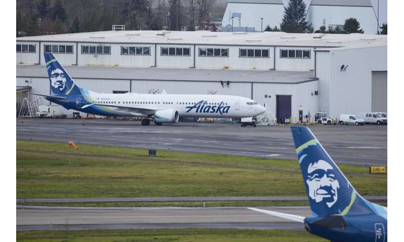 Airlines say they found loose parts in door panels during inspections of Boeing Max 9 jets