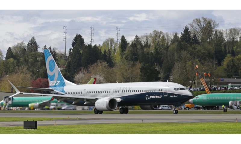 Airlines say they found loose parts in door panels during inspections of Boeing Max 9 jets