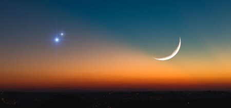 A Venus-Mars Conjunction, ‘Snow Moon’ And ‘Da Vinci Glow:’ February’s Night Sky