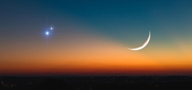 A Venus-Mars Conjunction, ‘Snow Moon’ And ‘Da Vinci Glow:’ February’s Night Sky