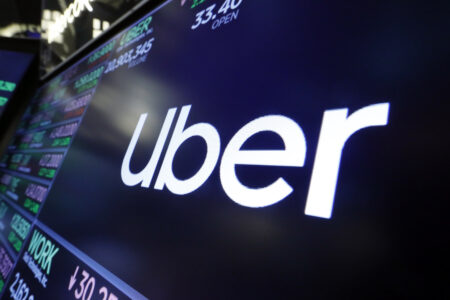In a first for Uber since becoming a public company, an annual profit.