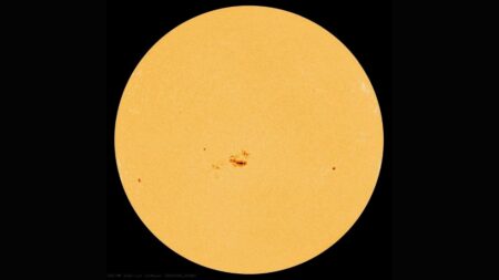 NASA: Go Look At This Enormous Sunspot With Eclipse Glasses