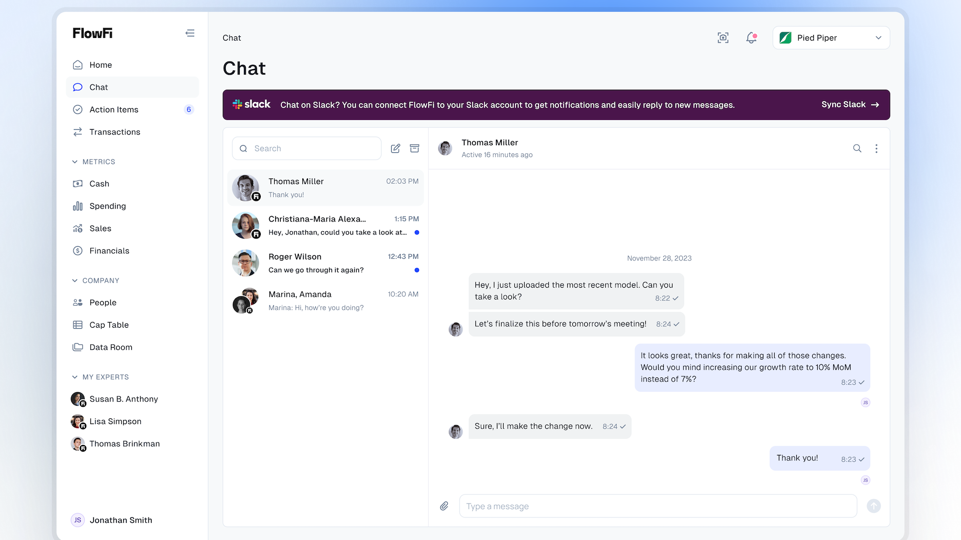 FlowFi, accounting software