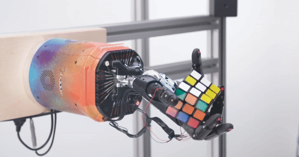 OpenAI's Rubik's Cube hand