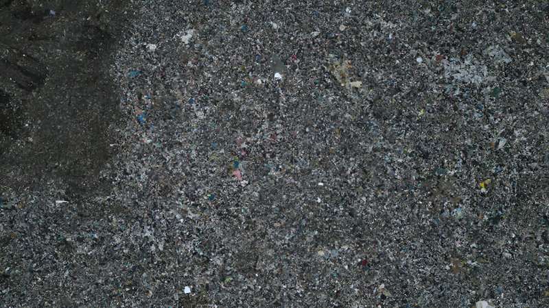 A vast open-air dump of secondhand clothes in Accra, Ghana