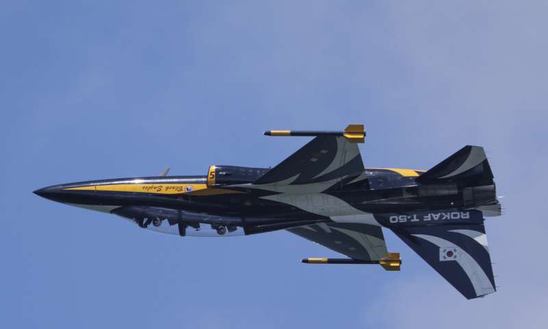 Singapore Airshow features aerial displays and the international debut of China's C919
