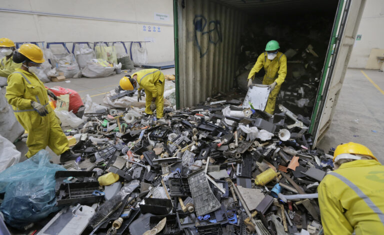UN says e-waste from trashed electric devices is piling up and recycling isn’t keeping pace